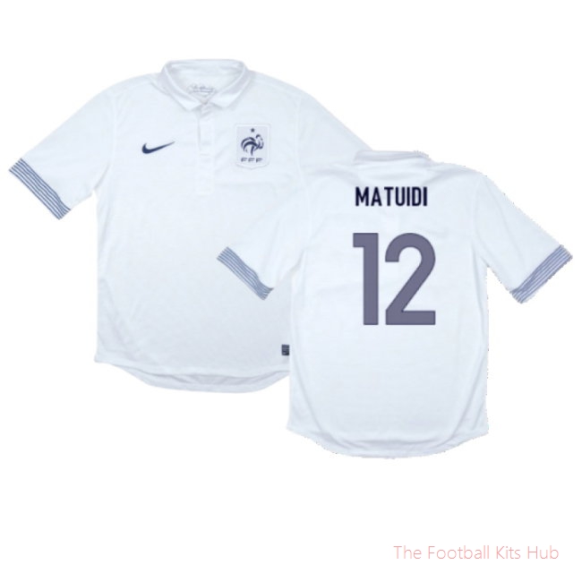 France 2012-13 Away Shirt (Excellent) (Matuidi 12)-unisoccer store